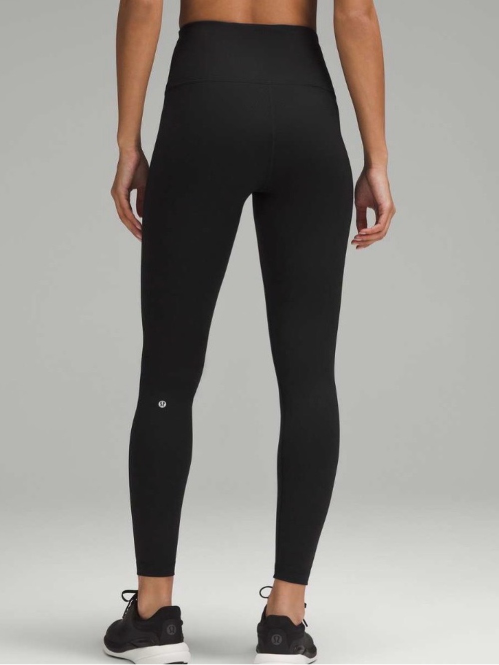 Lululemon Wunder Train High-Rise Ribbed Tight 25 Size 4 Black Women’s Leggings - Picture 2 of 11
